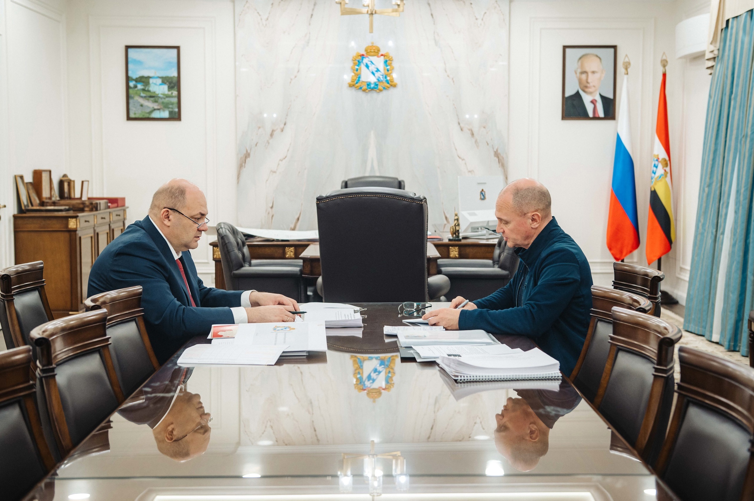 Курскую область с рабочим визитом посетил Первый заместитель Руководителя Администрации Президента РФ Сергей Кириенко..